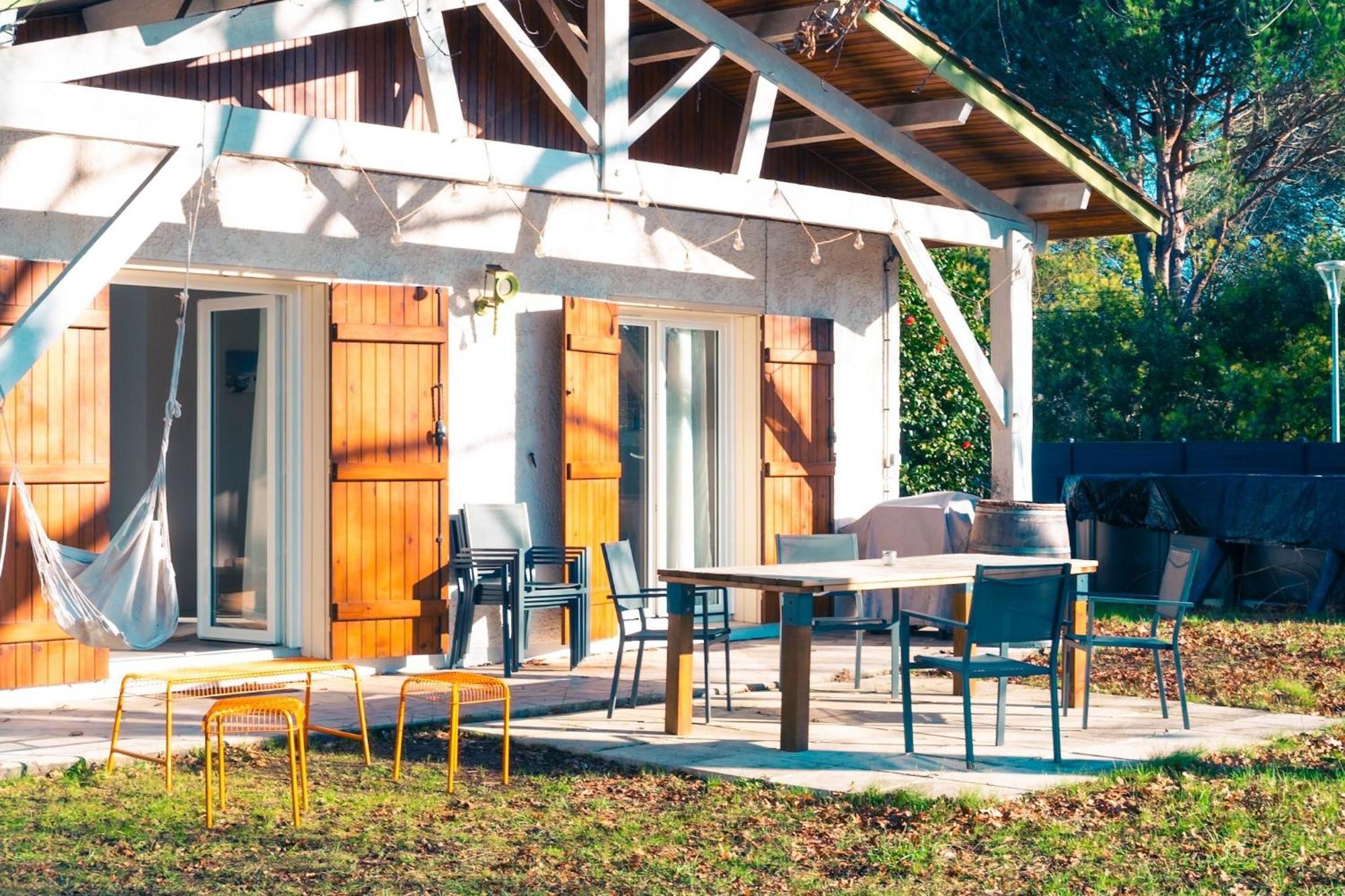 Villa Au Calme Avec Piscine, Grand Jardin Et Studio Independant Andernos-les-Bains Exterior foto